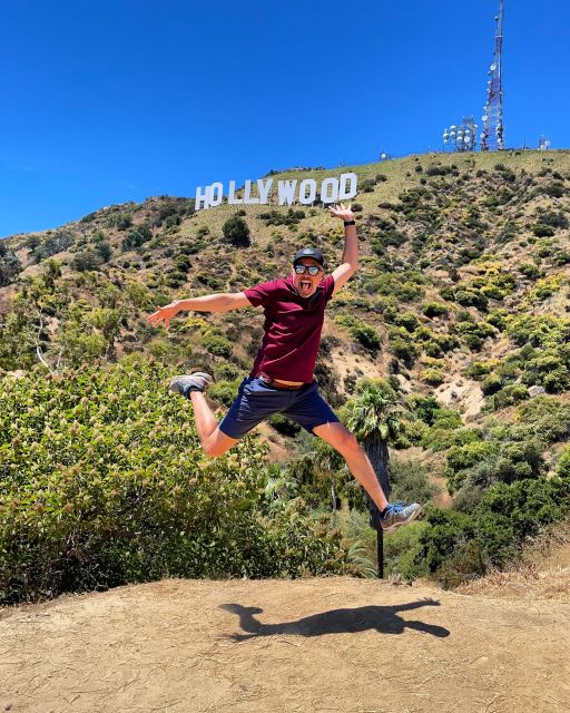 Los Angeles: Front & Back of Hollywood Sign Hike Guided Tour - The first climb through the Hollywood Hills