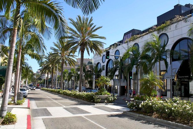 Los Angeles Half Day Private Tour - Beverly Hills from the car window