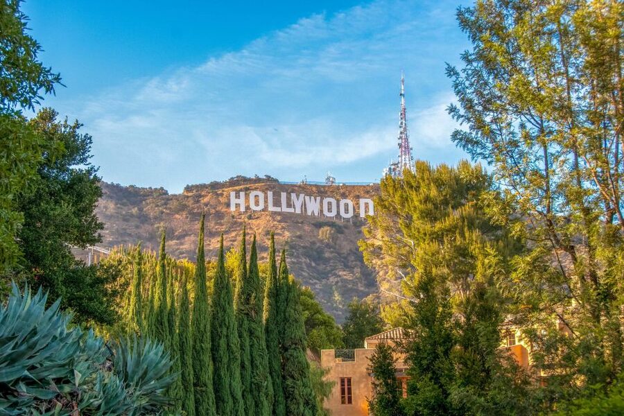 Los Angeles: Hollywood & Celebrity Homes Open-Air Bus Tour - Hollywood Hills and Mulholland Drive views