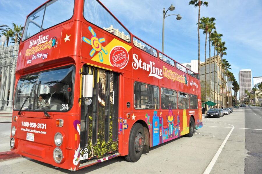 Los Angeles: Hop-On Hop-Off Bus Tour with Audio Guide - The Blue Route: a shuttle to Universal Studios