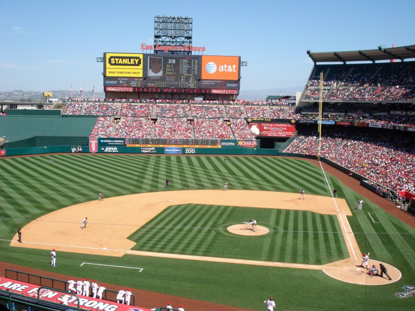 Los Angeles: LA Angels Baseball Game Ticket at Angel Stadium - Key points before you book