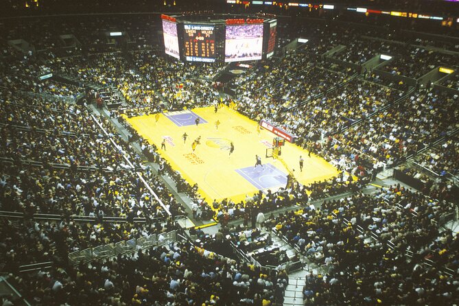 Los Angeles Lakers Basketball Game at Crypto Arena - Inside Crypto.com Arena for an NBA night