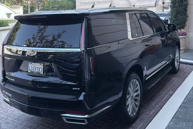 Los Angeles LAX Private Car Service - Cadillac Escalade - Key points to know before booking