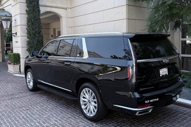 Los Angeles LAX Private Car Service - Cadillac Escalade - The driver communication matters