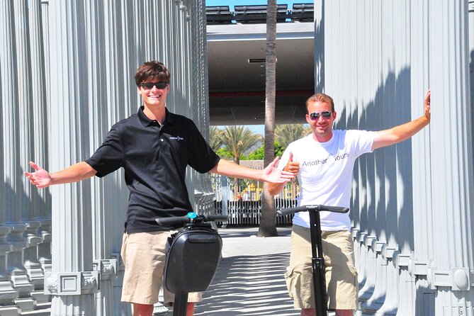 Los Angeles Miracle Mile Segway Tour - Learning the Segway at 1080 South La Cienega Boulevard