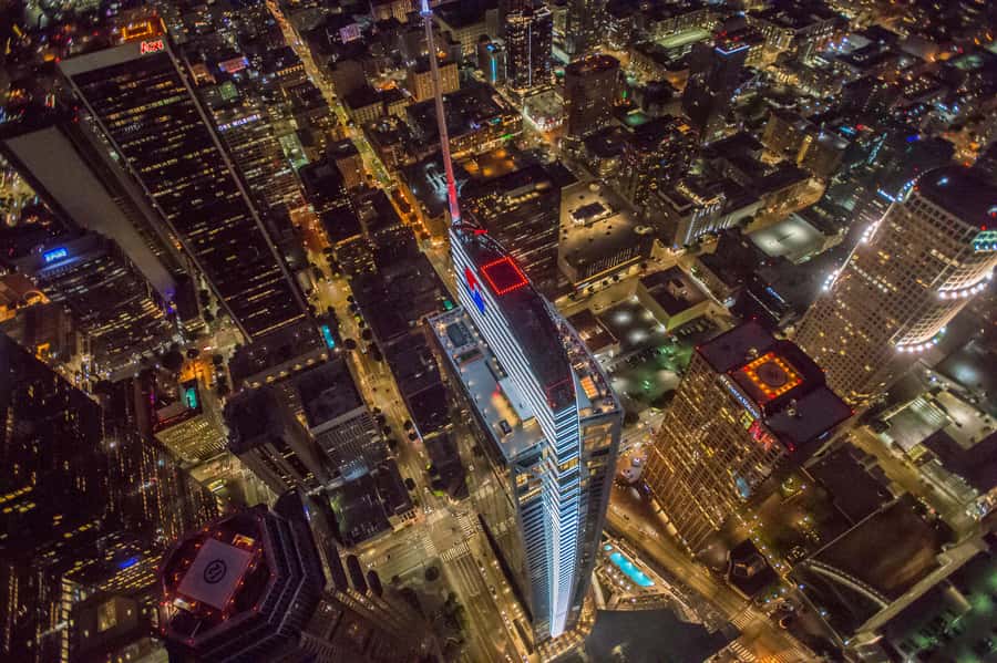 Los Angeles Night Helicopter Tour: Hollywood & City Lights - Seeing Los Angeles after sunset from Burbank