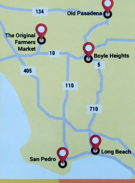 Los Angeles: Old Pasadena Food & Tasting Walking Tour - Global food in small, well-spaced bites