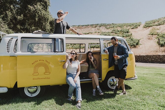 Los Angeles: Private Vintage VW Bus Tour in Malibu - Vineyard stops and the wine service