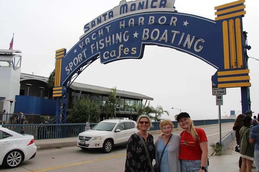 Los Angeles Sightseeing Tour: From Anaheim & Buena Park - Marina del Rey closes the day