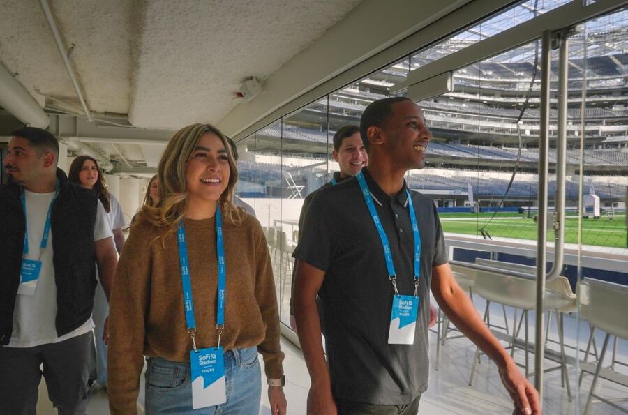 Los Angeles: SoFi Stadium Immersive Behind-the-Scenes Tour - Entering SoFi Stadium through Hollywood Park