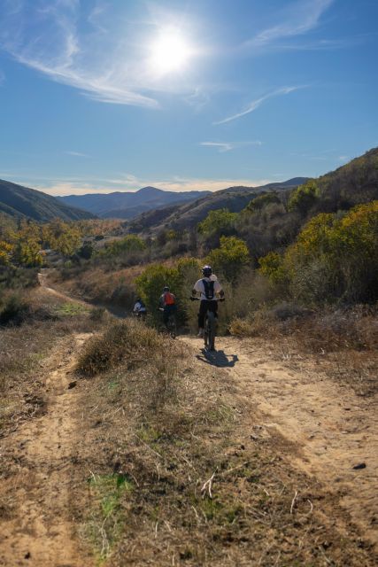 Malibu: Electric-Assisted Mountain Bike Tour - Climbing toward Malibu’s coastal views