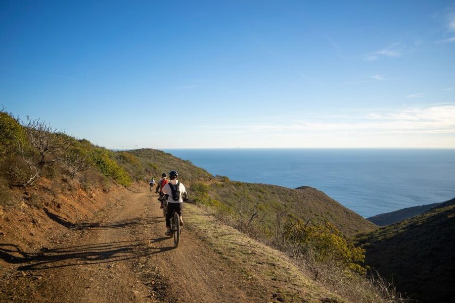 Malibu: Electric-Assisted Mountain Bike Tour - Choosing between fire roads and mountain trails
