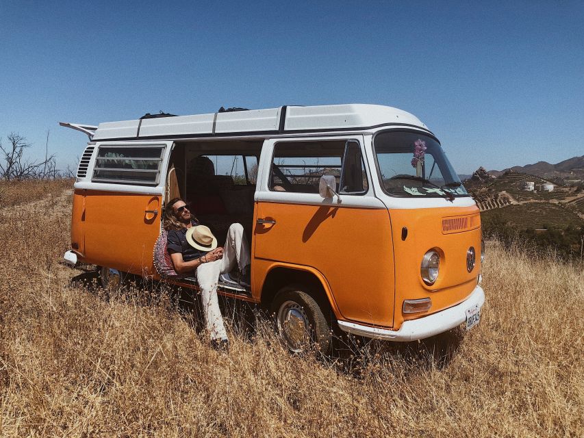 Malibu: Vintage VW Sightseeing Tour and Wine Tasting - Four wines at Rosenthal