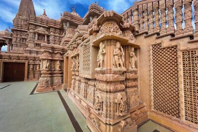 Mandir & Buddhist Temple Tour with Indian Lunch & Chinese Tea