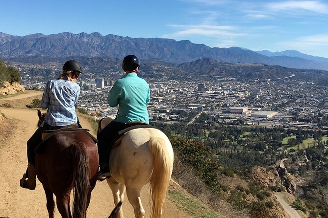Mulholland Trail Horseback Tour - Gentle horses and a good first ride