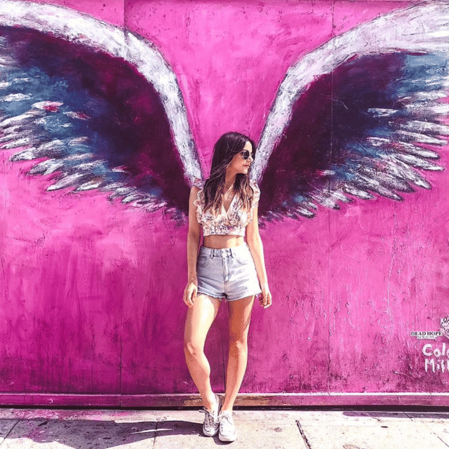 Must Have L.A. Pictures! - Angel Wings and the fun of posed photos