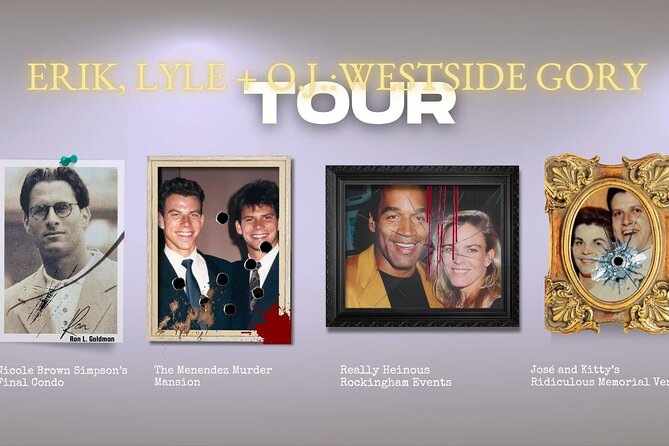 O.J. Simpson & Menendez Brothers True Crime Driving Tour of L.A. - What makes this Los Angeles crime tour different
