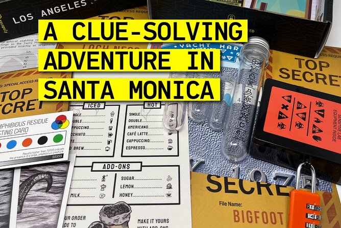 Outdoor Escape Room in LA - Santa Monica - Key points at a glance
