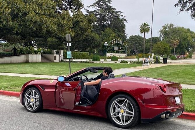 Private Ferrari California T Drive from Hollywood to Sunset Plaza - Photos, GoPro video, and what you actually receive
