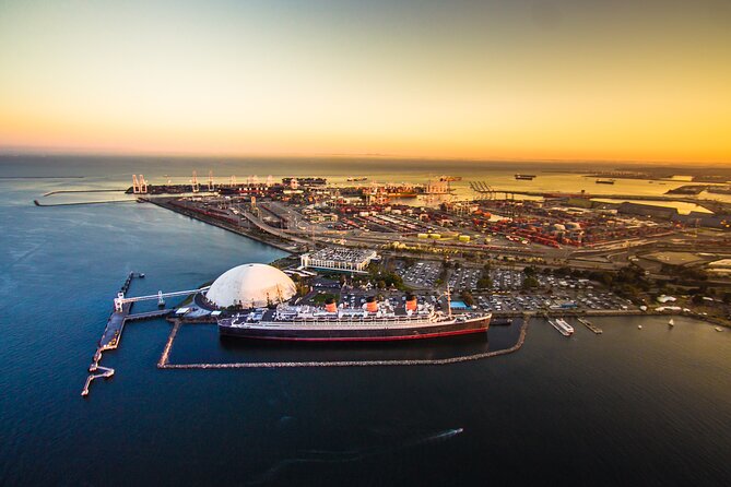 Private Helicopter Tour over Long Beach: See Catalina, Queen Mary - Downtown Long Beach from above