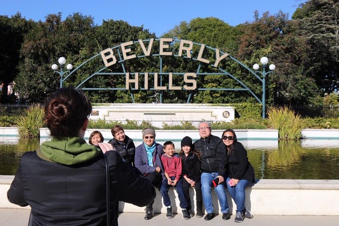 Private Luxurious Tour of Los Angeles - The Hollywood Sign from a practical photo stop