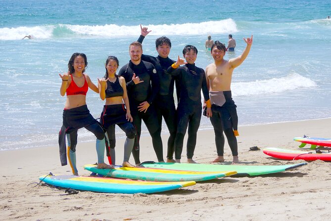 Private Surf Lesson in Venice Beach - Into the water at a beginner-friendly spot