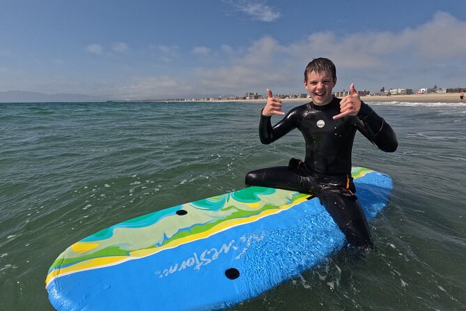 Private Surf Lesson in Venice Beach - Surfboards and wetsuits are included