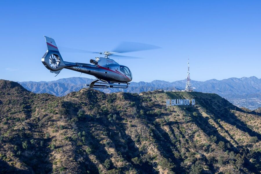 Santa Monica: Hollywood & Beyond Helicopter Tour - Downtown LA, Dodger Stadium, and the major arenas