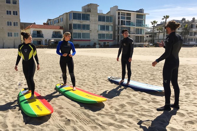 Shared 2 Hour Small Group Surf Lesson in Santa Monica - What the instructor quality means for your day