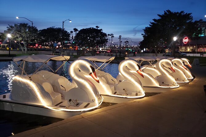 Swan Boat Rental at Rainbow Lagoon in Long Beach - Key points to know before you book