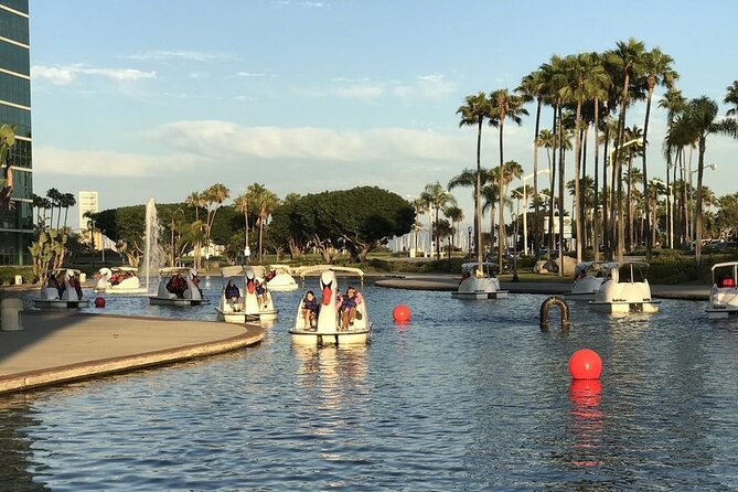 Swan Boat Rental at Rainbow Lagoon in Long Beach - The $13 price and what you get